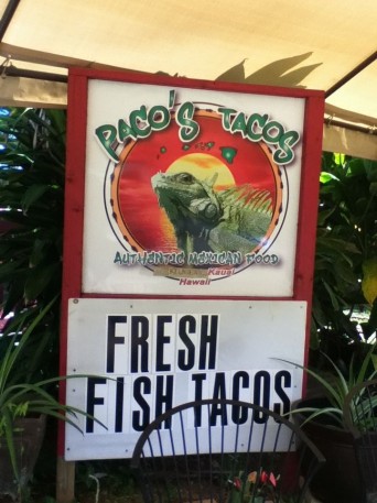 Paco's Tacos sign